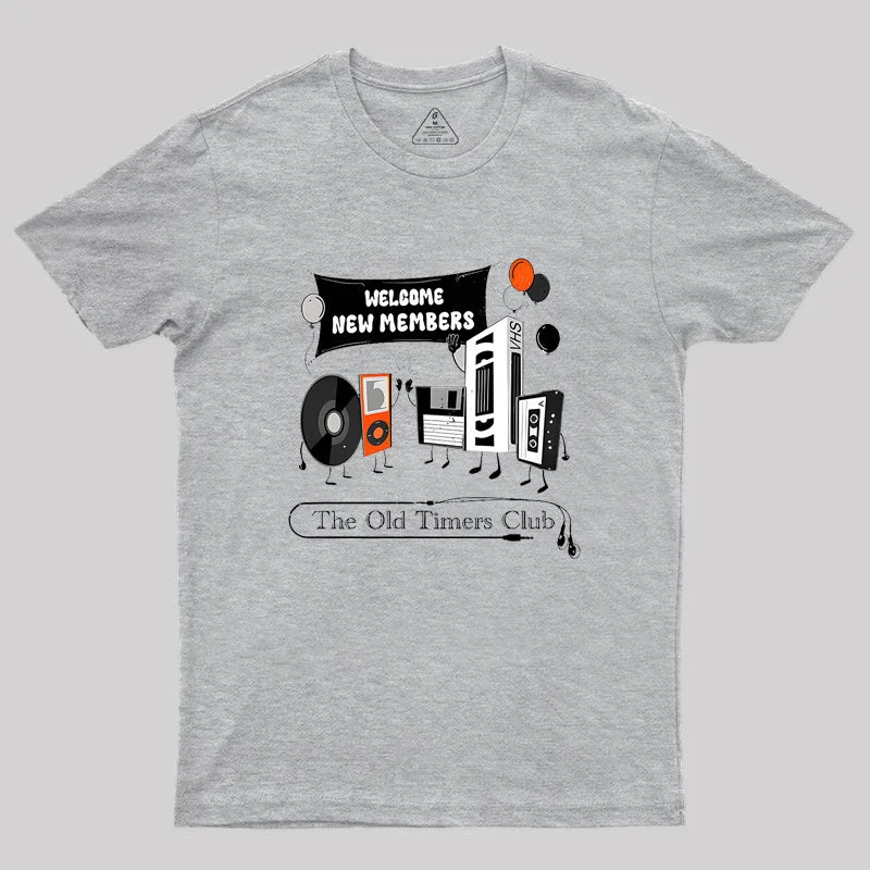 Old Timers Club Geek T-Shirt Sporty Women's Tennis
