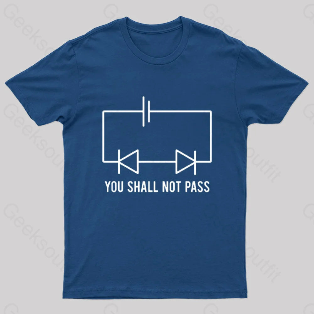 You Shall Not Pass Nerd T-Shirt