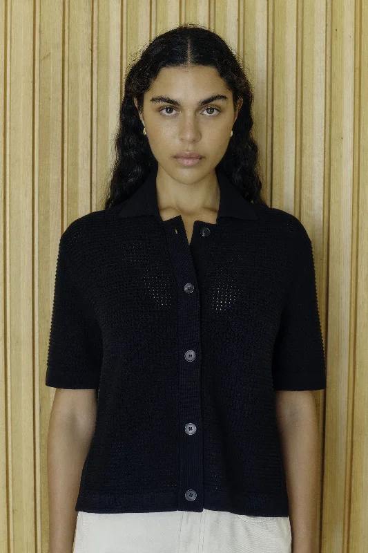 Enid Knit Shirt Modern Women's Tech