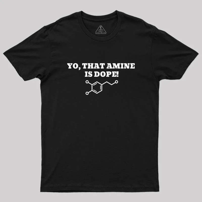 That Amine Is Dope Geek T-Shirt Unique Women's Upcycled