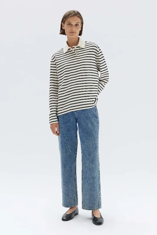 Devon Jersey Polo Sophisticated Women's Tailored