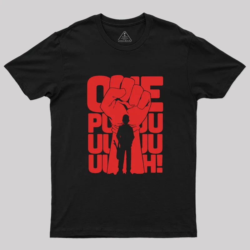 ONE PUUUNCH Geek T-Shirt Hip Women's Urban