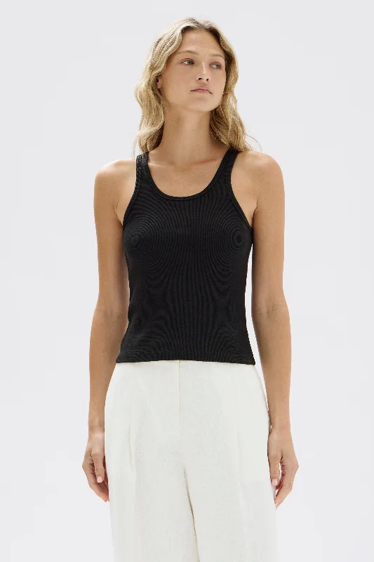 Drew Rib Tank Cool Women's Distressed