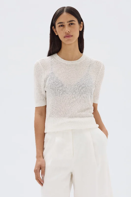 Belle Knit Short Sleeve Tee Refined Women's 