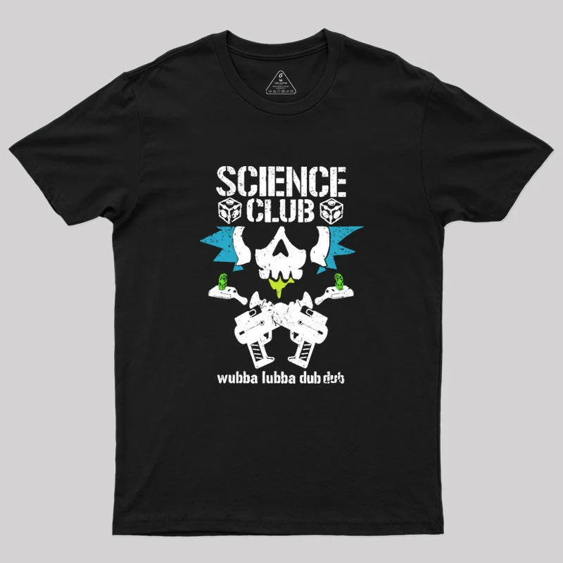 Science Club Geek T-Shirt Minimalist Women's Casual