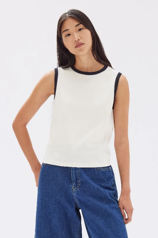Elliot Ringer Tank Classic Women's Pin - striped