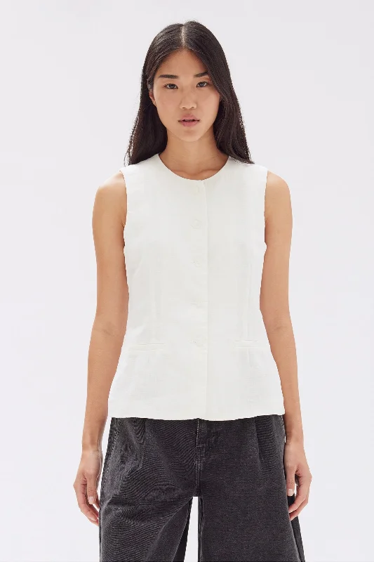 Calla Linen Top Monochromatic All - in - one