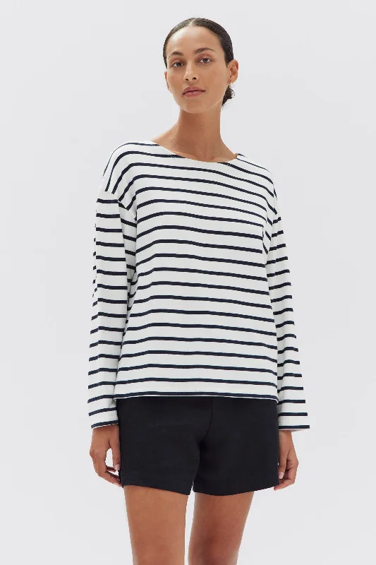 Bateau Long Sleeve Tee Dynamic Women's Moto