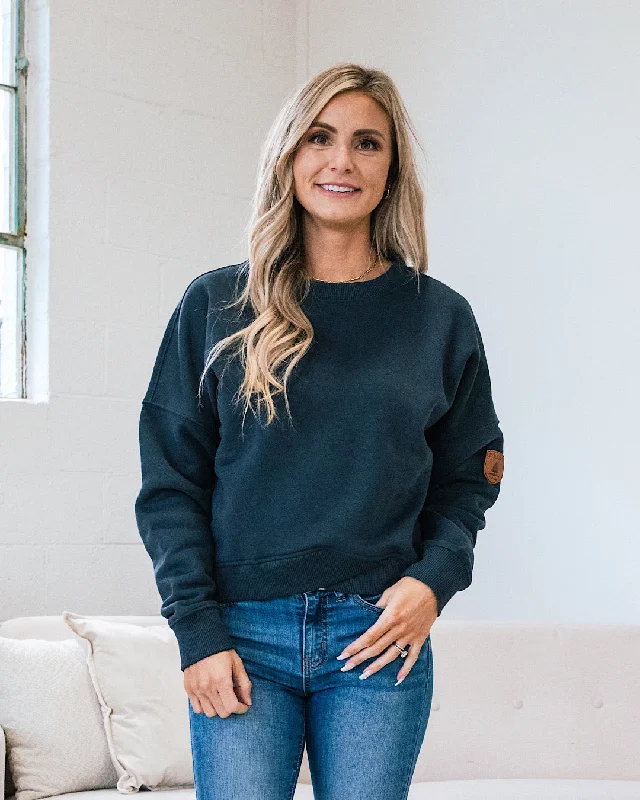 Wanakome Emmy Sweatshirt - Midnight FINAL SALE Edgy Women's Punk