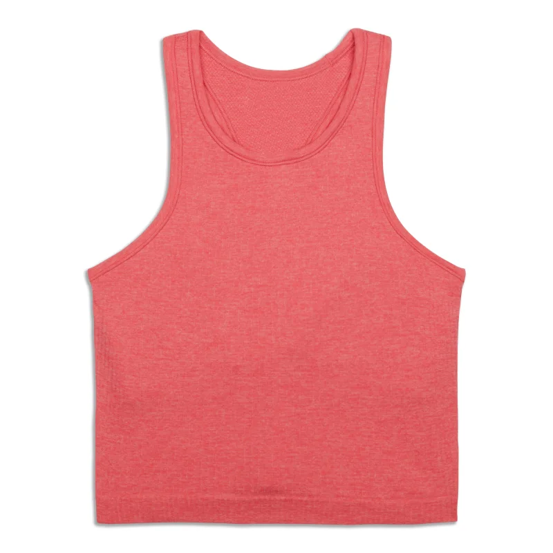 Ebb To Street Cropped Racerback Tank Top - Resale