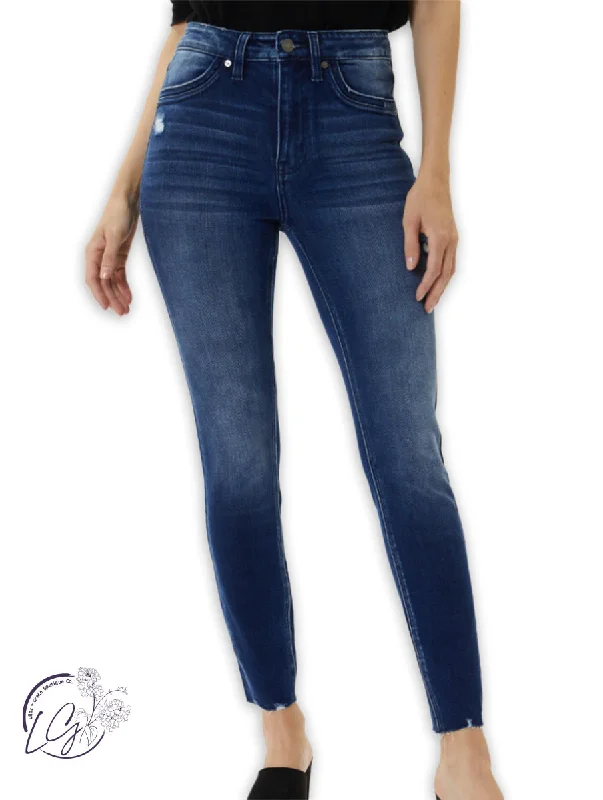 Emily High-Rise Skinny Jean By KanCan Polished Women's Silk