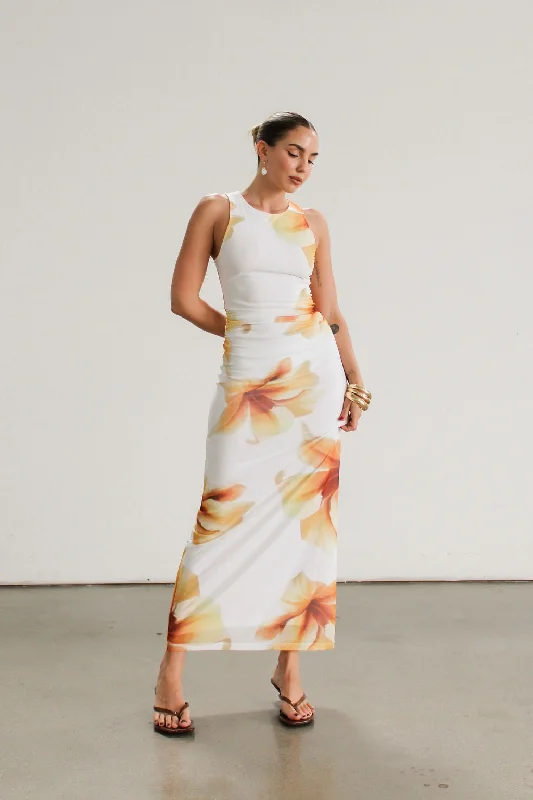 Tropicale Maxi Dress Minimalist Women's Casual