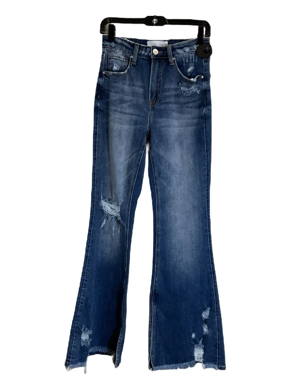 Jeans Flared By Risen In Blue Denim, Size: 4 Youthful Women's Anime - inspired