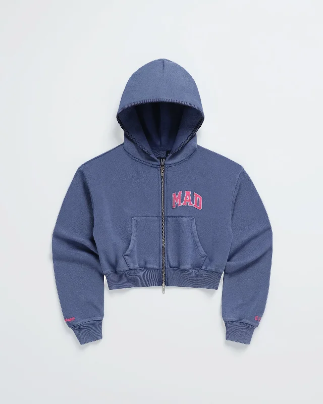 Gap Mad Full Zip Crop Hoodie