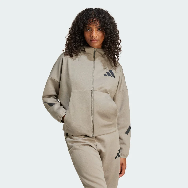 Women's adidas adidas Z.N.E. Full-Zip Hoodie Refined Women's 