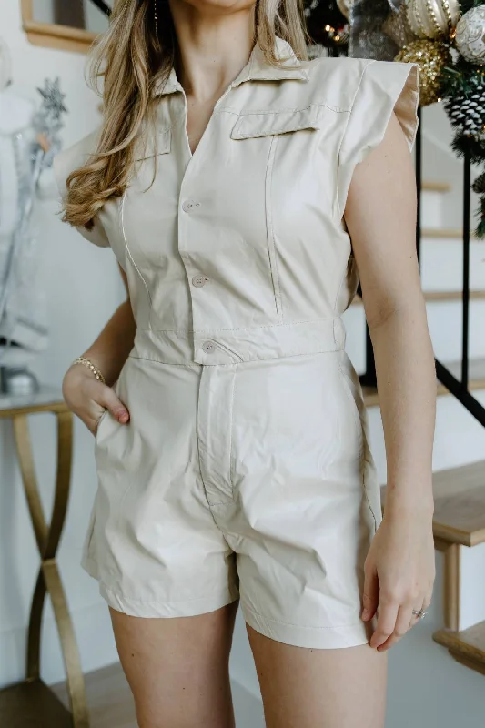 Play by Play Romper Sporty Women's Athleisure 