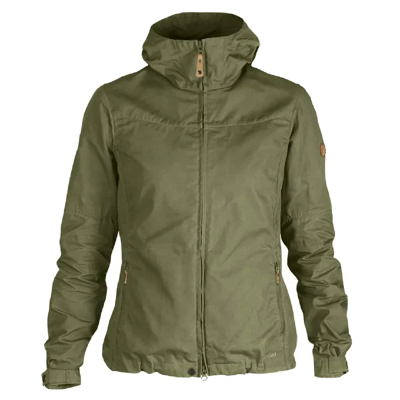 Fjallraven Womens Stina Jacket Green Scandinavian