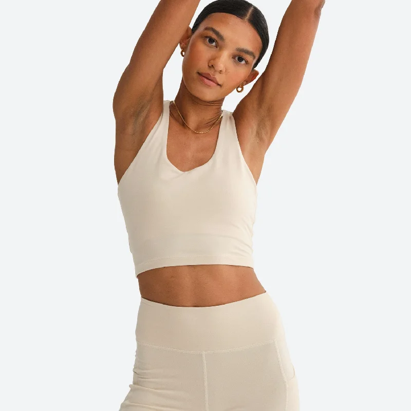 Organic Stretch Racer Tank British Gentlewoman Style