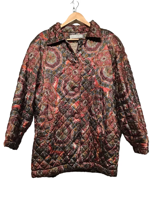 Accordo Kaleidoscope Pattern Women’s Coat (Size L) Adventure