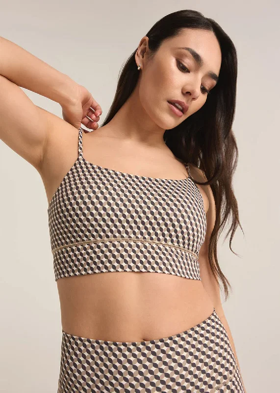 Shine Geo Bra - Sandstone Cozy Women's Winter