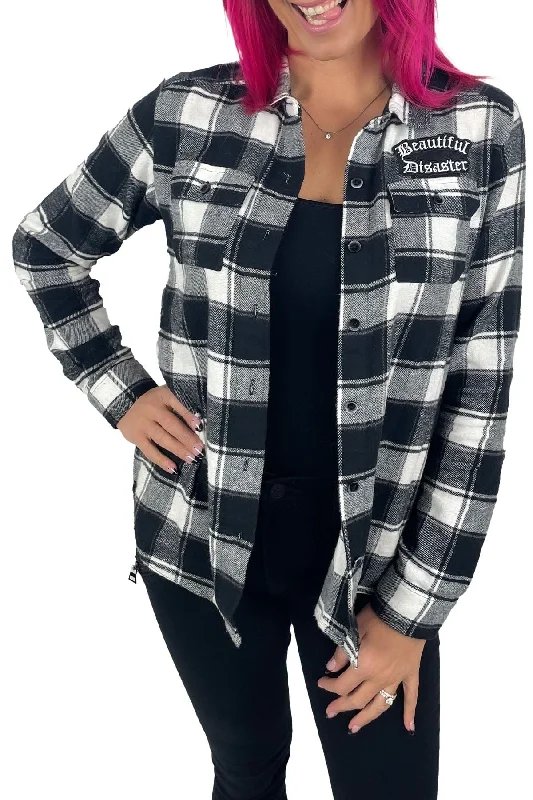 Beautiful Disaster Flannel