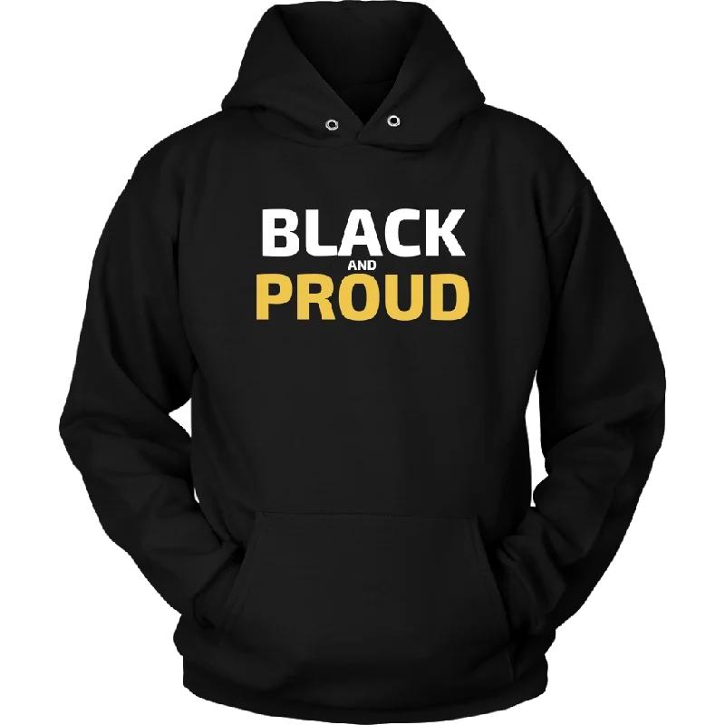 Black and Proud Hoodie Edgy Women's Punk