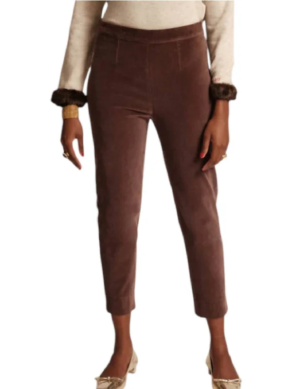 Lucy Pant In Chocolate Cozy Women's Winter