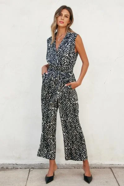 Satin Belted Jumper French