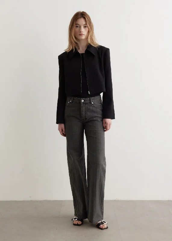 Interlude Cropped Jacket Street