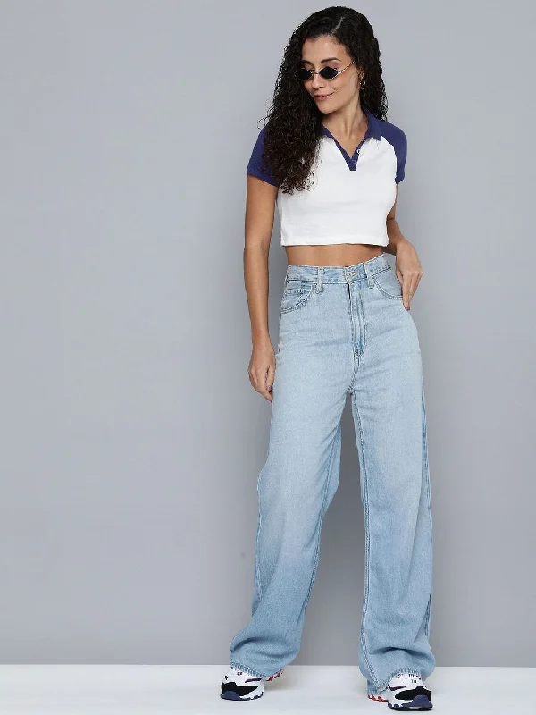 Women's High Rise Featherweight Baggy Jeans Modern Women's 