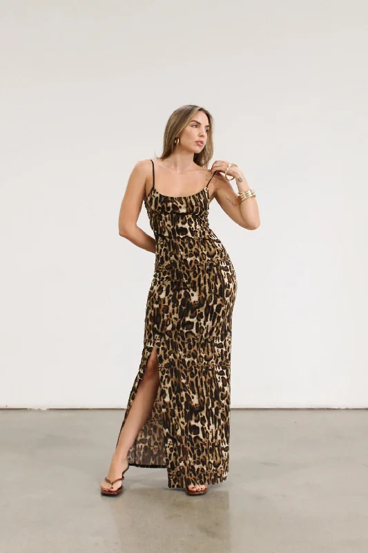 Extinct Maxi Dress Dapper Women's Bow - adorned