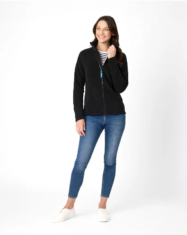 Avoir Jacket in Black Practical Women's Multi - 