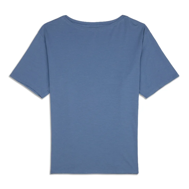 Relaxed-Fit Boatneck T-Shirt - Resale