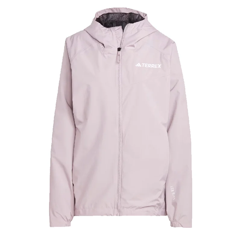 Adidas Terrex Womens Multi 2L Rain.Rdy Jacket Preloved Fig Sharp Women's Italian