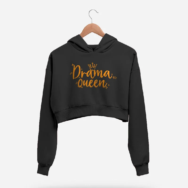 Drama Queen Crop Hoodie