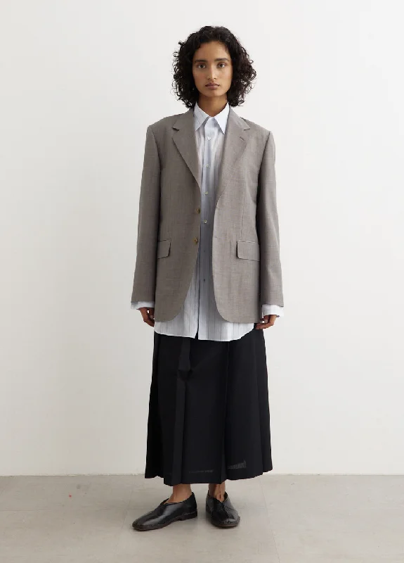 Tropical Wool Kid Mohair Jacket Gym