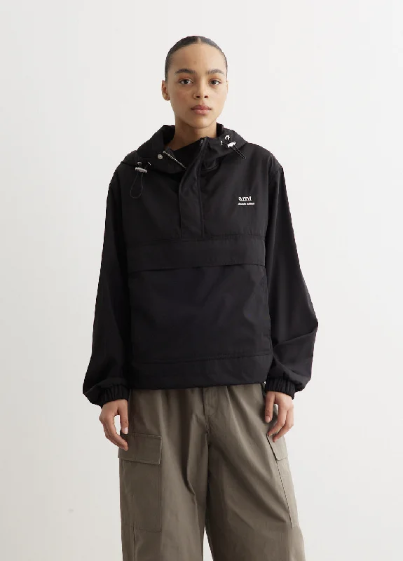 Classic Hooded Ami Windbreaker French