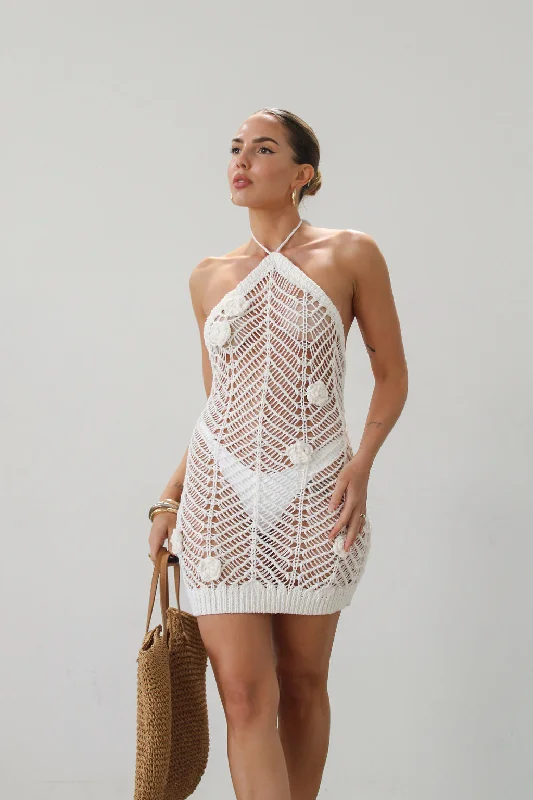 Tiny Petals Dress Modern Women's 