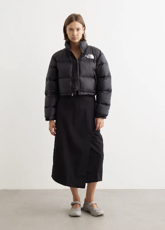 Women's Nuptse Short Jacket Cool Women's Distressed
