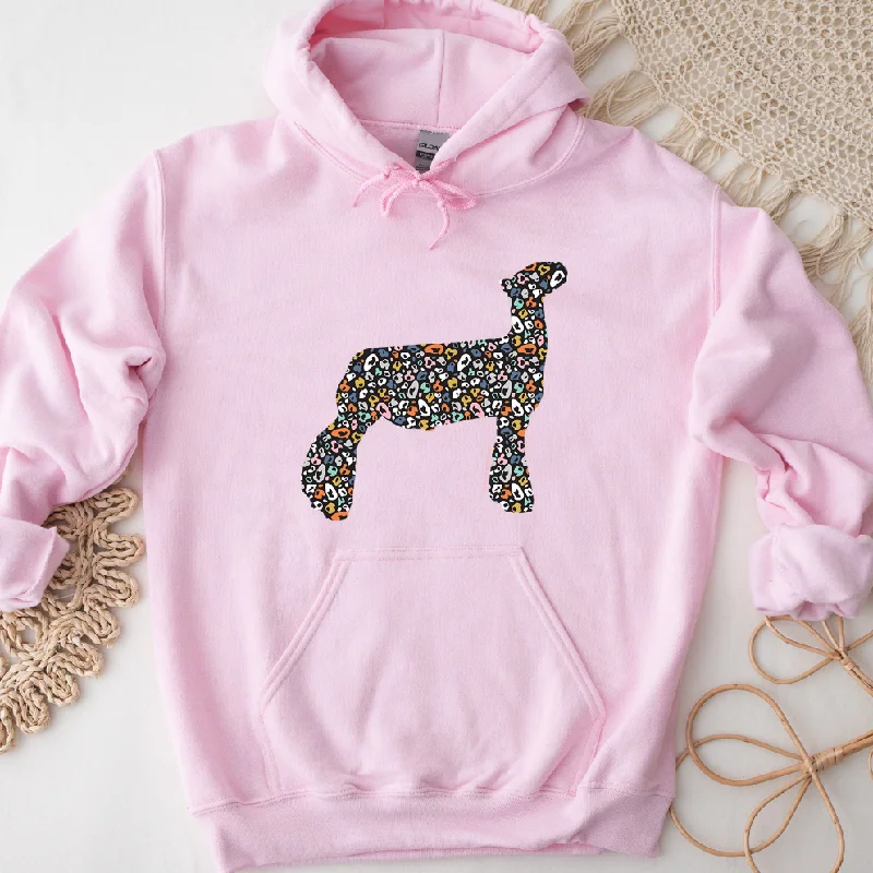 Colorful Cheetah Lamb Hoodie (S-3XL) Unisex - Multiple Colors! Vacation