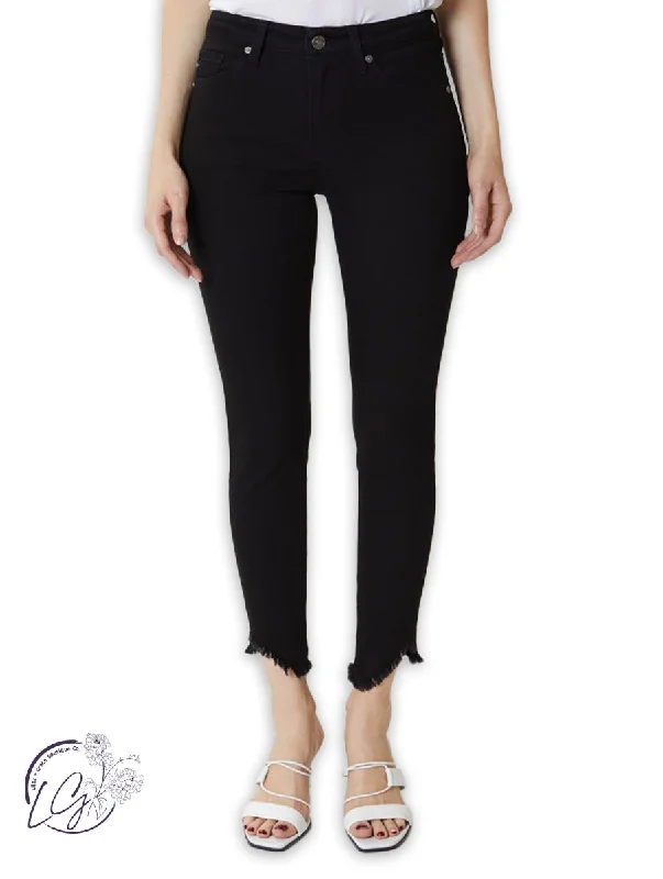 Christa High Rise Hem Detail Ankle Skinny By KanCan Bohemian Women's Free