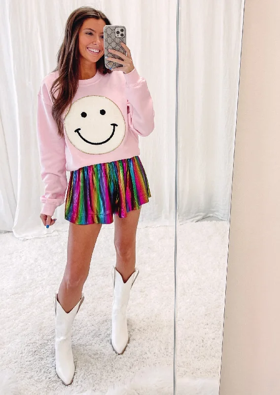Smile Patch Pullover Dynamic Women's High - energy
