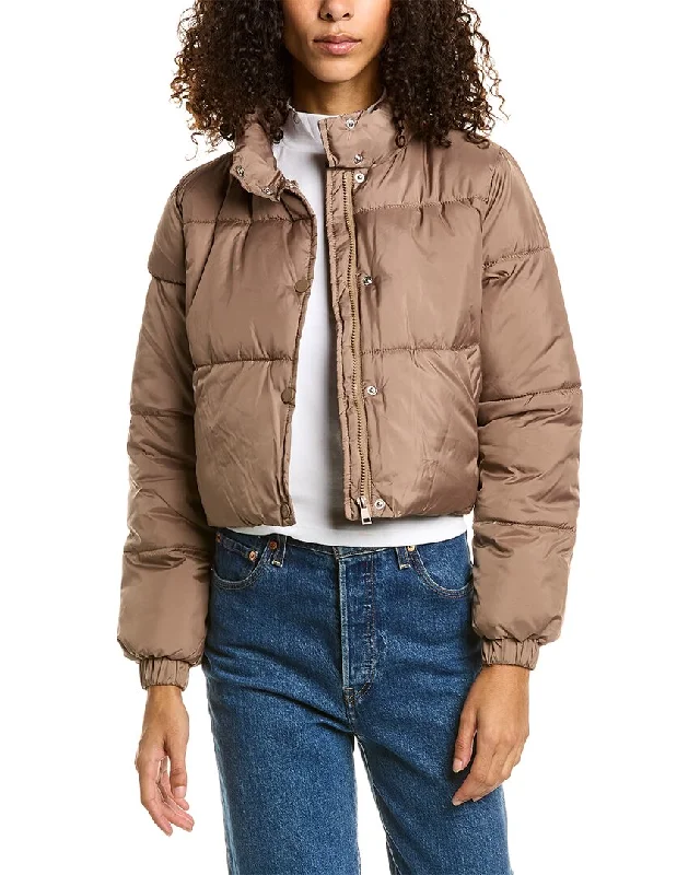 Urban Republic Cropped Puffer Coat