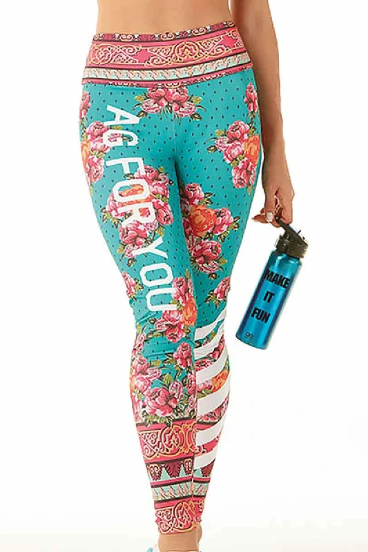 Alto Giro Moroccan Blossom Legging