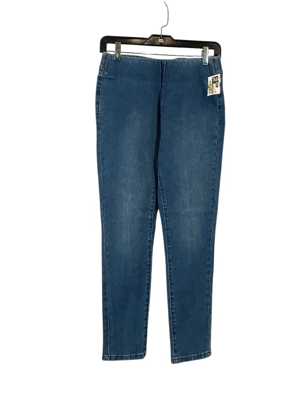 Jeans Jeggings By Soft Surroundings In Blue Denim, Size: 2 Feminine Women's Style 