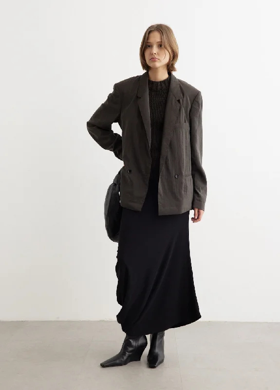 Double Breasted Jacket Elegant Women's Formal 