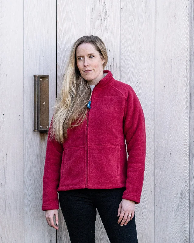 Cuthbert Jacket in Spiced Red Tough Women's Military - inspired