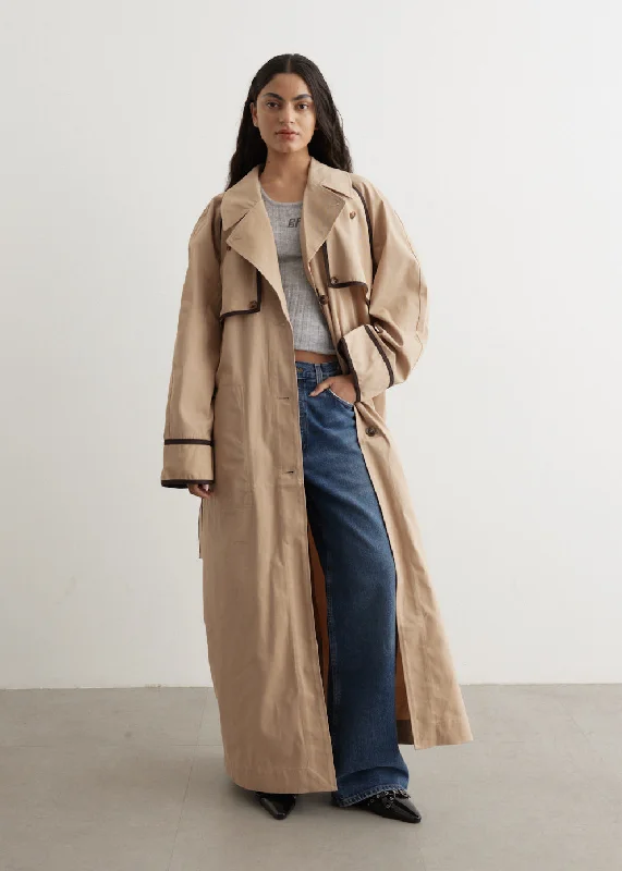 Deona Trench Coat Modern Women's 