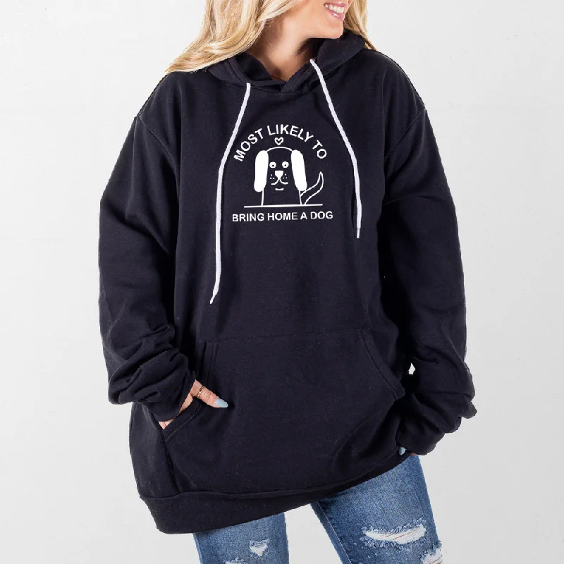 Bring Home a Dog Giant Hoodie Cashmere
