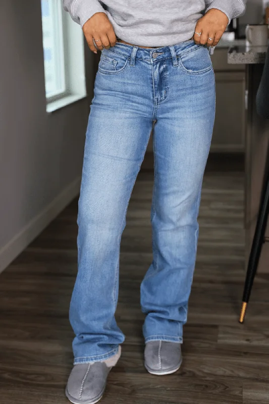 Light Wash Vintage Flare Jeans